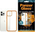 PanzerGlass Etui ClearCase do iPhone 12 Pro Max Orange Antibacterial