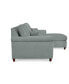 Фото #65 товара Lidia 82" Fabric 2-Pc. Chaise Sectional Queen Sleeper Sofa with Storage Ottoman - Custom Colors, Created for Macy's