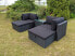 Фото #5 товара GreenGarden® 25896 Premium Rattan modulare Sitzecke „Miami" für 2-4 Personen