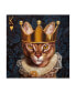 Фото #1 товара Lucia Hefferna King of Hearts Cat Canvas Art - 19.5" x 26"