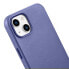 Фото #9 товара Etui z naturalnej skóry do iPhone 14 MagSafe Case Leather pokrowiec jasno fioletowy