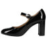 CL by Laundry Leader Mary Jane Pumps Womens Black Dress Casual LEADER-90Z