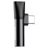 Фото #2 товара Audio Converter L41 adapter przejściówka ze złącza USB-C na port USB-C + Jack 3.5 mm czarny