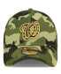 Фото #3 товара Men's Camo Washington Nationals 2022 Armed Forces Day 39THIRTY Flex Hat