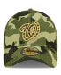 ფოტო #3 პროდუქტის Men's Camo Washington Nationals 2022 Armed Forces Day 39THIRTY Flex Hat