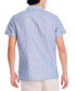 ფოტო #2 პროდუქტის Men's Striped Short-Sleeve Button-Up Linen Shirt