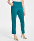 Фото #3 товара Women's Satin-Striped High-Rise Pants, Created for Macy's