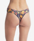 Фото #2 товара Women's One Size Printed Original Rise Thong Underwear