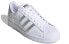 adidas originals Superstar 经典百搭 防滑减震耐磨 低帮 板鞋 男女同款 亮白银 / Кроссовки Adidas originals Superstar FX2329