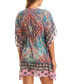 Фото #2 товара Women's Paisley-Print Cover-Up Kimono