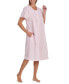 ფოტო #1 პროდუქტის Women's Embroidered Short Grip Robe