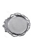 Designs Aluminum Grape Open Vine Round Tray Large Серебристый - фото #1