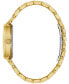 ფოტო #2 პროდუქტის Gc Flair Women's Swiss Gold-Tone Stainless Steel Bracelet Watch 34mm