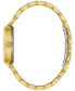 Gc Flair Women's Swiss Gold-Tone Stainless Steel Bracelet Watch 34mm