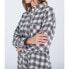 ფოტო #4 პროდუქტის HURLEY Odessa Plaid Boyfriend Long Sleeve Shirt