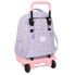 Фото #3 товара Детский рюкзак Wish с колесиками Лиловый 33 Х 45 Х 22 см