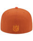 Фото #5 товара Men's Orange Denver Broncos Tri-Tone 59FIFTY Fitted Hat