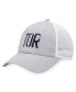 Фото #4 товара Women's Heather Gray, White Toronto Maple Leafs Iconic Glimmer Trucker Snapback Hat