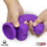 Фото #14 товара Realistic Dildo Liquid Silicone Dual Layer 8 Purple