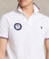 ფოტო #4 პროდუქტის Men's Team USA Custom Slim-Fit Mesh Polo Shirt