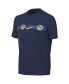 ფოტო #3 პროდუქტის Big Boys and Girls Navy Club America Repeat T-shirt