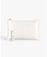 White 100% Pure Mulberry Silk Pillowcase, Standard