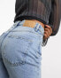 Cotton:On straight leg jeans in blue колокольчики синие, 32 - фото #8