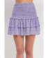 ფოტო #1 პროდუქტის Women's Floral Mini Skirt