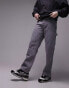 Фото #5 товара Topman loose carpenter trousers in grey