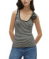 ფოტო #1 პროდუქტის Women's Bloom Sleeveless U-Neck Top