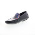 Фото #4 товара Robert Graham Jump RG5793S Mens Black Loafers & Slip Ons Moccasin Shoes 12