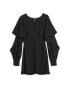 Ted Baker Womens Chils Detail Sleeve Mini Dress Black 2 US 6