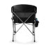 by Picnic Time Black PT-XL Camp Chair