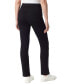 ფოტო #3 პროდუქტის Women's Shape Effect Pull-On Straight-Leg Denim Jeans