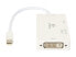 Coboc MDP122HDV-6-WH Mini DisplayPort 1.2 to HDMI / DVI / VGA Adapter