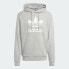 Фото #3 товара Толстовка с капюшоном мужская Adidas TREFOIL HOODY IA4884 Серый