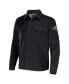 ფოტო #3 პროდუქტის Men's NFL x Darius Rucker Collection by Black Baltimore Ravens Canvas Button-Up Shirt Jacket
