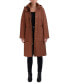 Фото #5 товара Women's Belted Hooded Quilted Coat, Created for Macy's