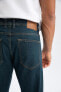 Фото #6 товара Sergio Regular Fit Normal Kalıp Normal Bel Boru Paça Jean Pantolon R9026az23sp