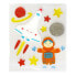 Фото #1 товара GLOBAL GIFT Deco Astronaut 2 Gel Stickers