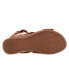 Фото #7 товара Softwalk Tieli S2109-236 Womens Brown Leather Strap Sandals Shoes