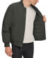 Men's Stretch Zip-Front Zip-Pocket Bomber Jacket