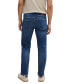 Men's Blue Soft-Motion Regular-Fit Jeans