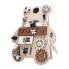 Montessori Busy Board Teddy Boho