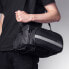 Фото #8 товара Велосипедная сумка на багажник с карманами и плечевым ремнем 27L черная Wozinsky WBB36BK