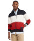 Фото #9 товара Men's Colorblocked Zip Track Jacket