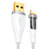 Фото #1 товара Kabel przewód z inteligentnym wyłącznikiem USB-A - iPhone Lightning 1.2m - biały