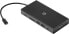 Фото #4 товара HP Travel USB-C Multi Port Hub - Wired - USB 3.2 Gen 1 (3.1 Gen 1) Type-C - 10,100,1000 Mbit/s - Black - MicroSD (TransFlash) - SD - China