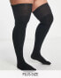 Pretty Polly Curve 60 denier hold up stockings in black