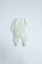 Фото #6 товара Striped sleepsuit with convertible foot
